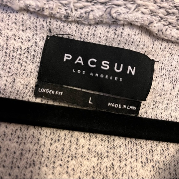 PACSUN Men’s Grey Tone Knit Pullover - Picture 6 of 9